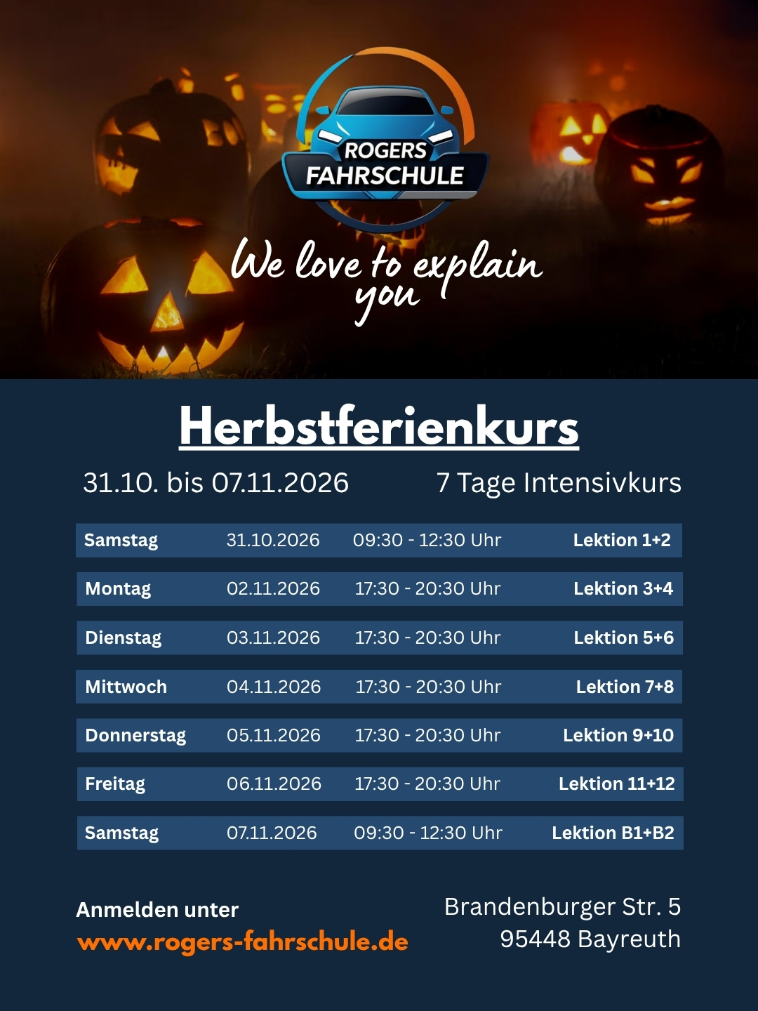 Herbstferienkurs 2026
